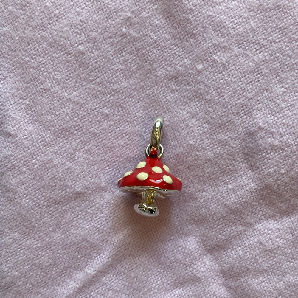 Links of London Sterling Silver Mushroom Charm for Bracelet or Necklace